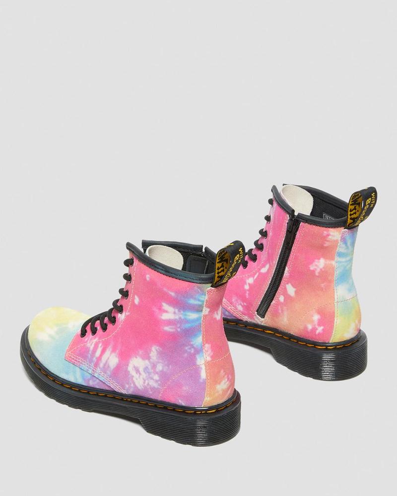 Dr Martens Junior 1460 Tie Dye Veterlaarzen Kinderen Gekleurd | NL 134OKI